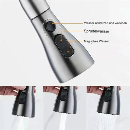 Küchenarmatur mit ausziehbarem Auslauf