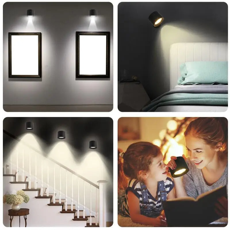 Garduru LED Wandleuchte mit praktischer Touch-Funktion