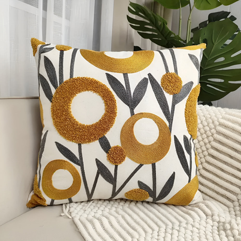 Garduru Kissenbezug mit floralen Motiven – Eleganz für Ihr Zuhause