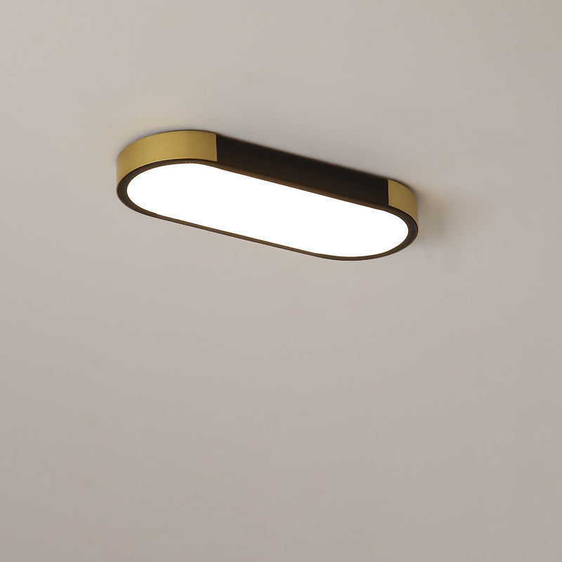 Garduru Minimalistische LED Deckenleuchte | Rechteckige Ringform | Dimmbar & Modernes Design