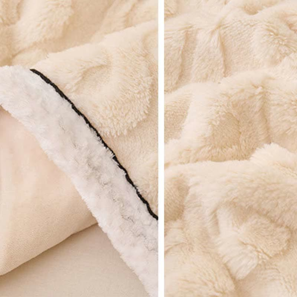 Samt Jacquard Weiche Fleece Decke