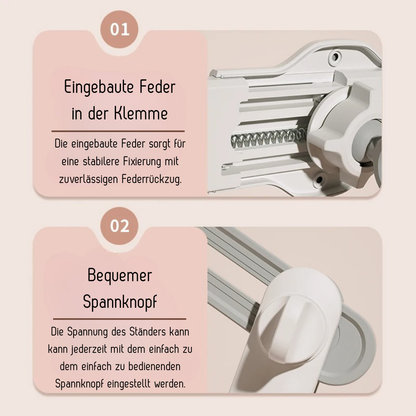 Garduru - Freisprechhalter mit Snackhalter-Kissen