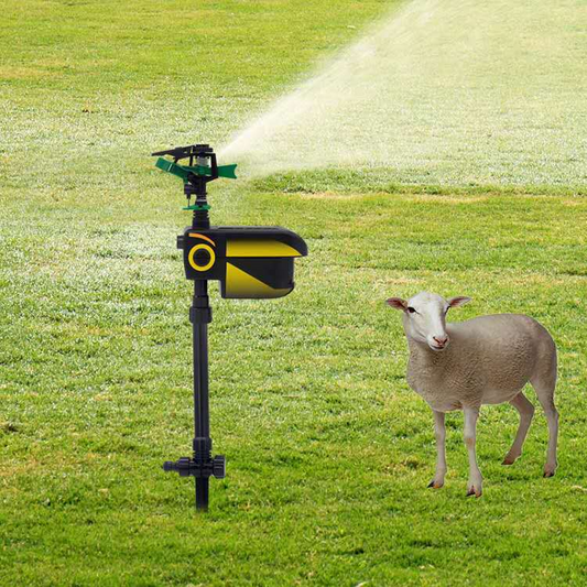 Sprinkleranlage für Gartenbewässerung – Einstellbarer Bewässerungs-Sprinkler mit Standfuß