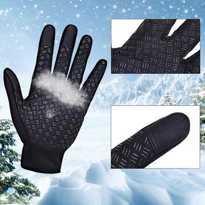 Hochwertige, warme, winddichte und wasserdichte Touchscreen-Handschuhe, Unisex