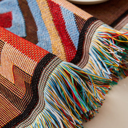 Boho Geometrische Schönheit Sofaabdeckung