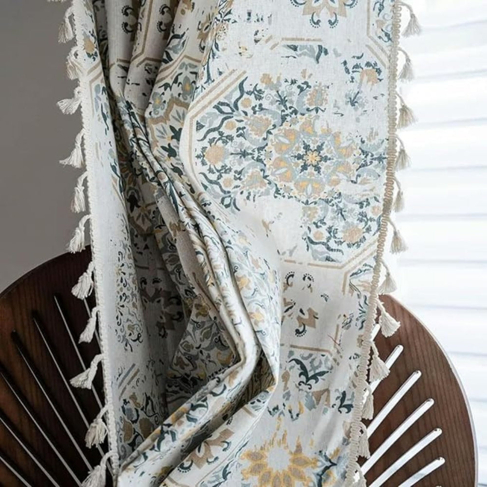 Botanische Freude Quaste Vorhang