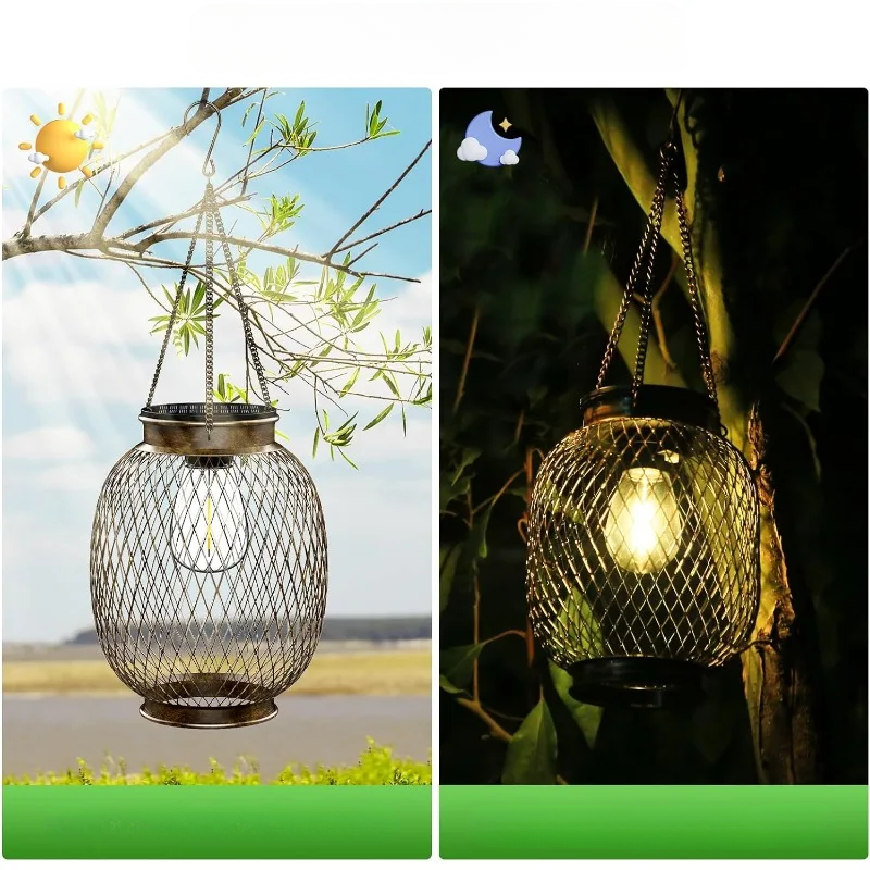 Garduru Hängeleuchte Set – Elegante Außen-LED-Lichter für Garten und Terrasse