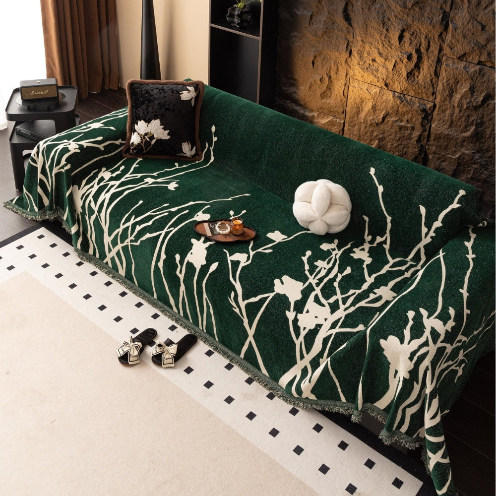 Twilight Branches Chenille Sofabezug