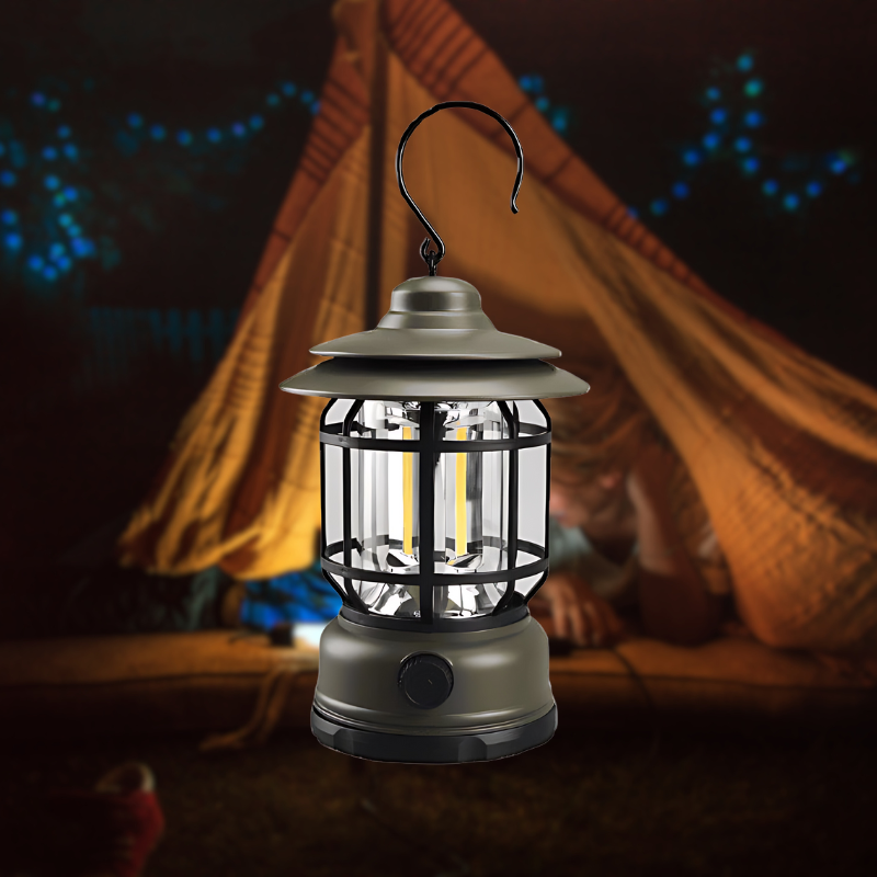 Garduru Tragbare Retro Lampe mit Smart-Funktionalität