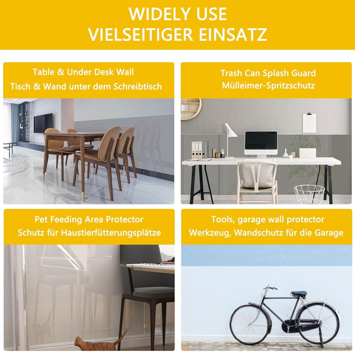 Statische Stick Wandaufkleber