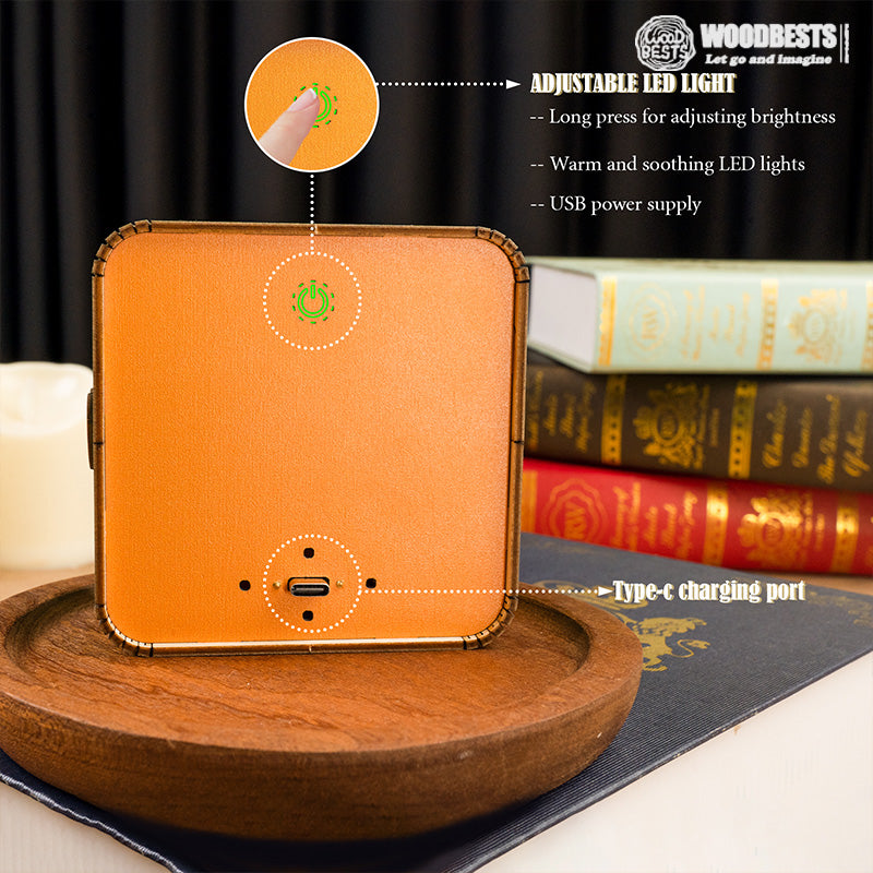 Stimmungsvolle 3D Weihnachtshaus Lichtschaale – Warmes LED Licht und Einzigartige Dekoration