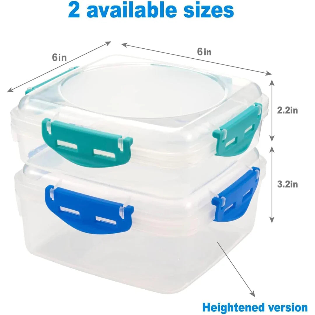 Auslaufsichere Lunchboxen (4er-Set)