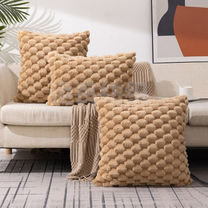 CloudLuxe – Weiche Marshmallow-Kissenbezug mit luxuriöser 3D-Textur