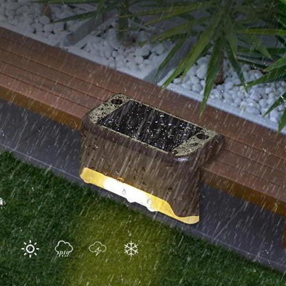 Garduru-Wandleuchte für wetterfeste Beleuchtung von Wegen und Auffahrten