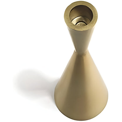 Sleek Nordic Brass Waist Kerzenständer | 3er Set