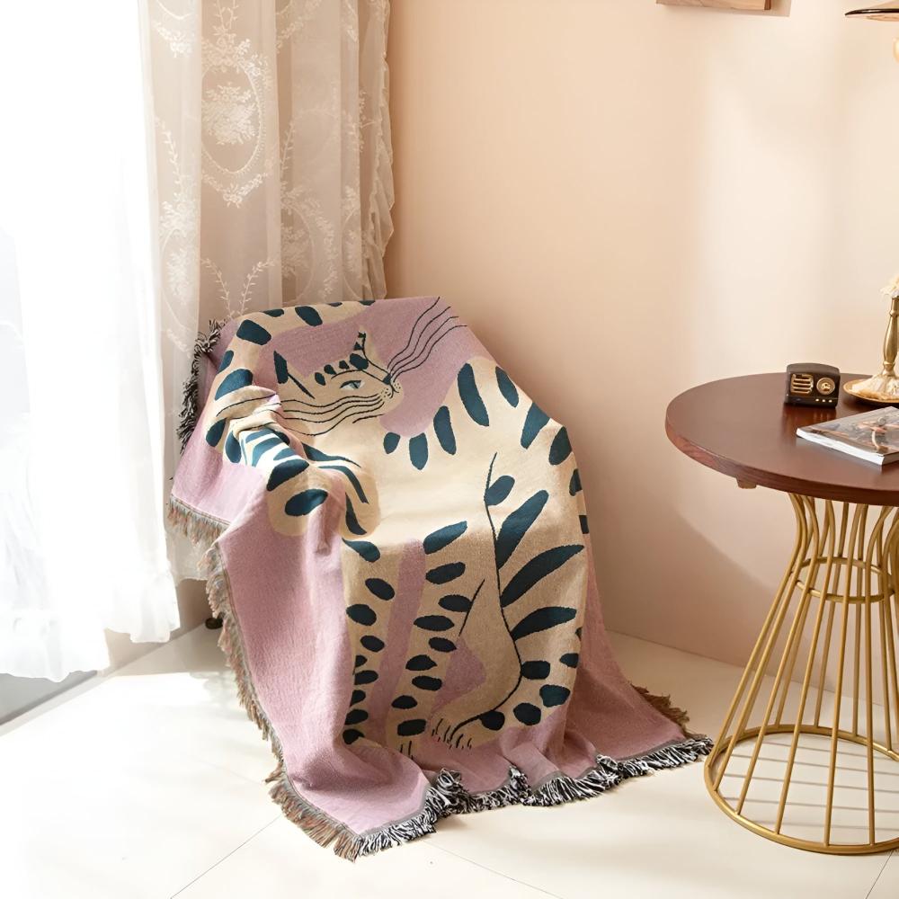 Artful She Tiger Wurfdecke