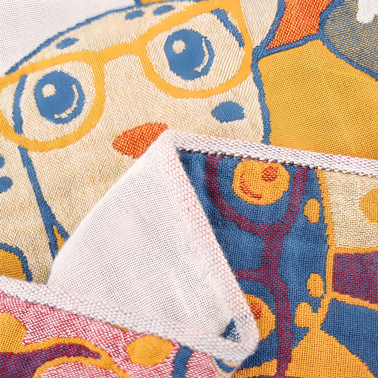 Verspielte Hundedruck Baumwolldecke