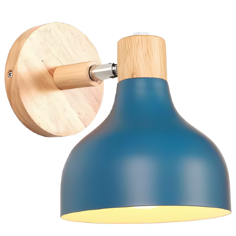 Garduru - Rustikale Holz-Wandlampe für eine gemütliche Atmosphäre