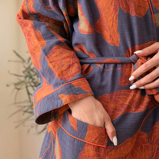 Bademantel Baumwolle - Natürliche Weichheit - Alice