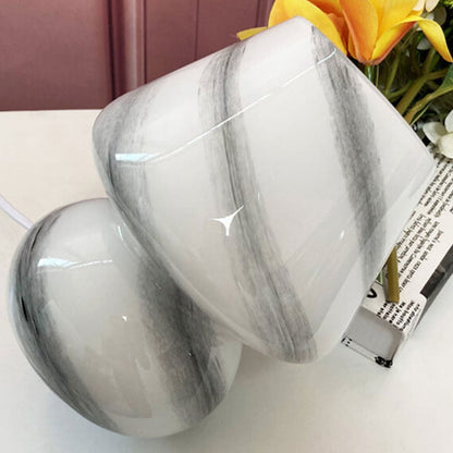 Handgefertigte Glas-Planet-Design 1-Licht-Pilzlampe