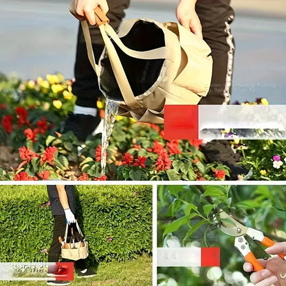 Gartengeräte-Set mit Tragetasche - 10-teiliges Set für effiziente Gartenpflege