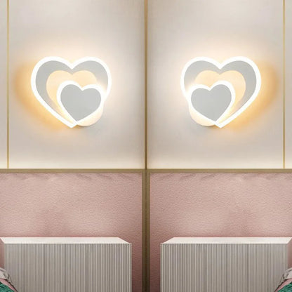 Garduru - Herzförmige LED-Wandlampe für Romantische und Entspannte Momente