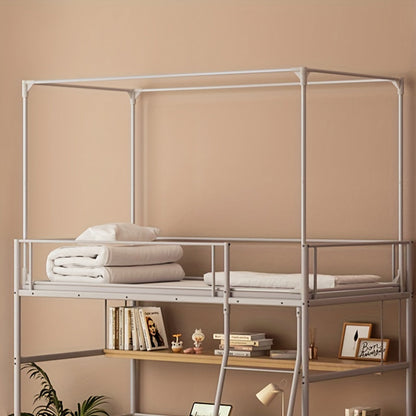 StarryBunk Verstellbares Etagenbett – Gemütlich & Geschützt mit Moskitonetz