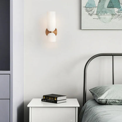 LED-Wandapplique mit Doppelkopf aus Glas – Moderne Eleganz und Energieeffizienz