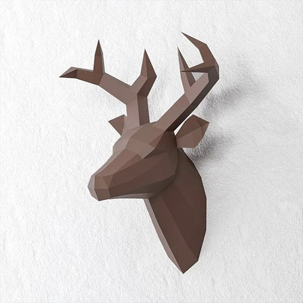 Wanddekoration -DeerHead - Hirschkopf - Dekoration