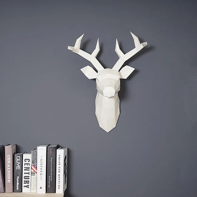 Wanddekoration -DeerHead - Hirschkopf - Dekoration