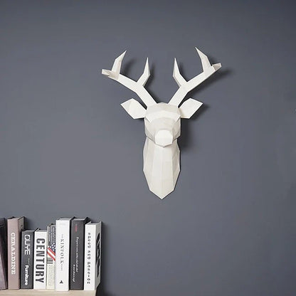 Wanddekoration -DeerHead - Hirschkopf - Dekoration