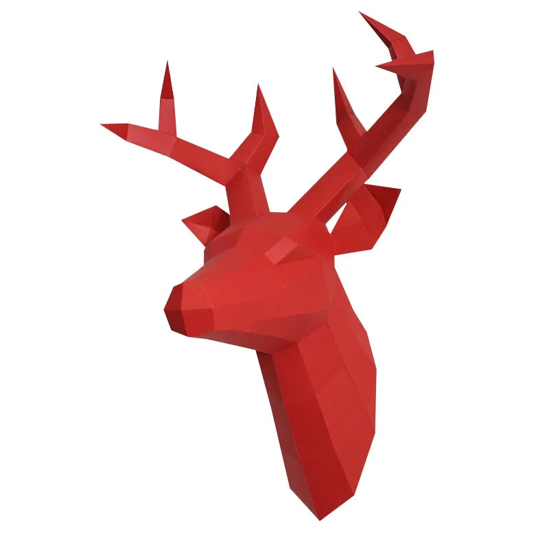 Wanddekoration -DeerHead - Hirschkopf - Dekoration