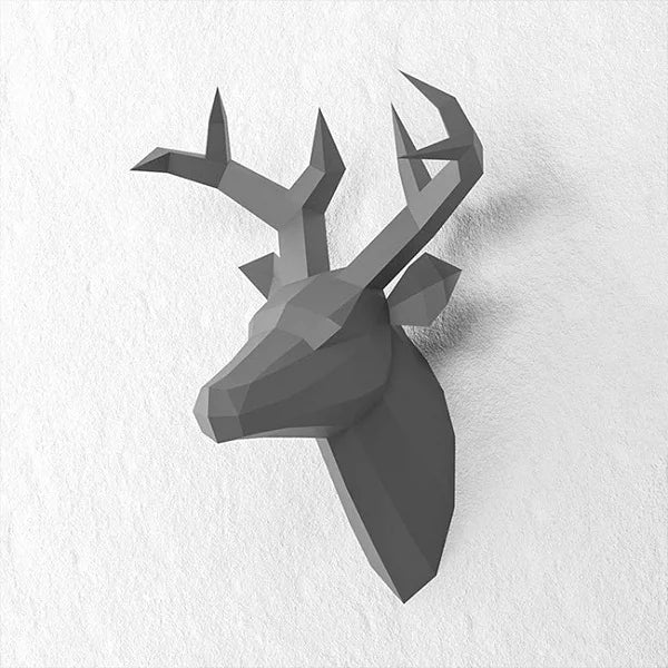 Wanddekoration -DeerHead - Hirschkopf - Dekoration