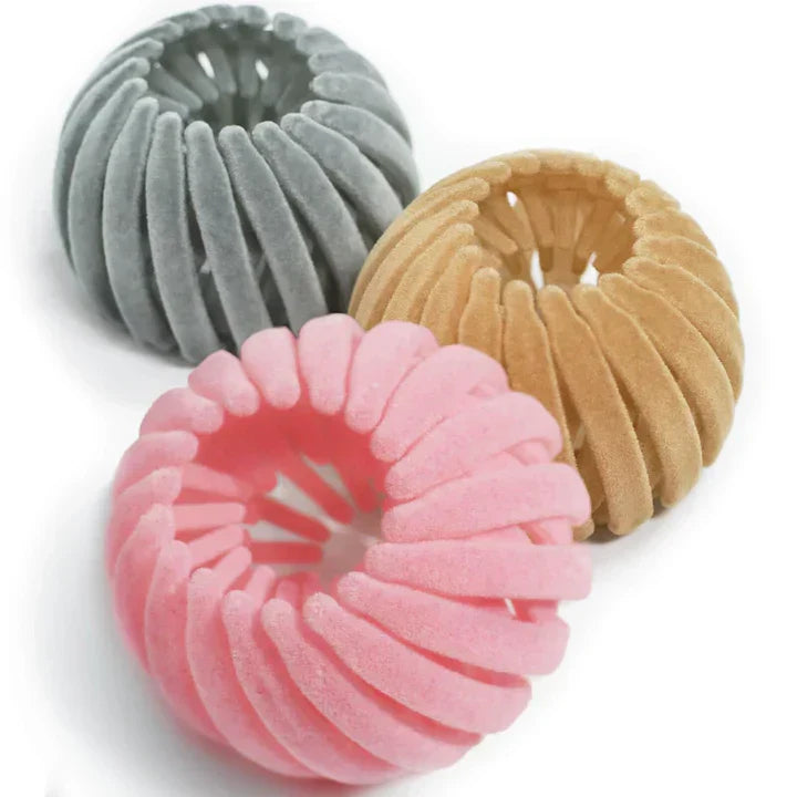 Chic Samt Haarklammern – Set von 3