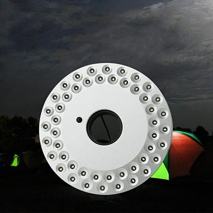 Solar LED Campinglampe – Tragbare, hängende Zeltbeleuchtung für Outdoor-Aktivitäten