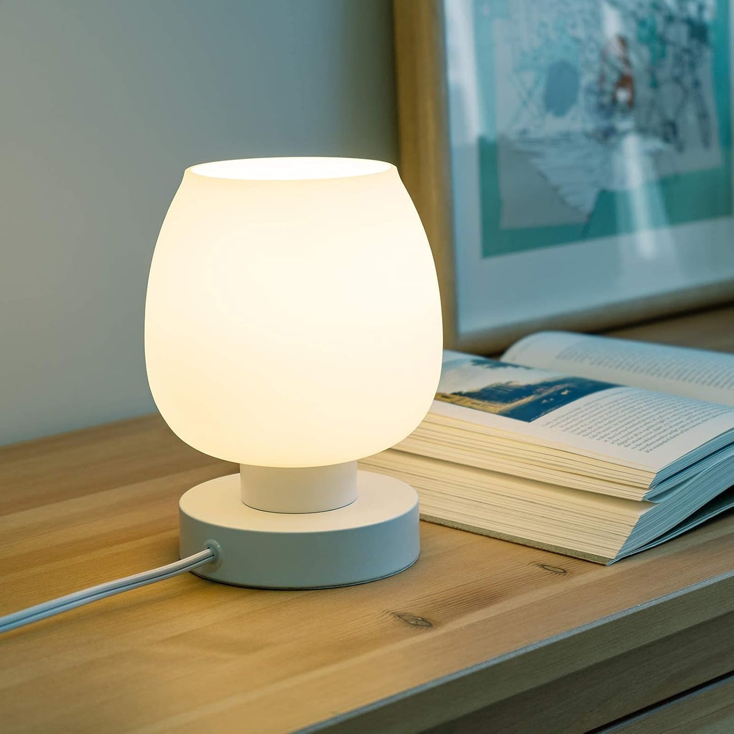 Nachttischlampen mit Touch-Funktion Set von 2
