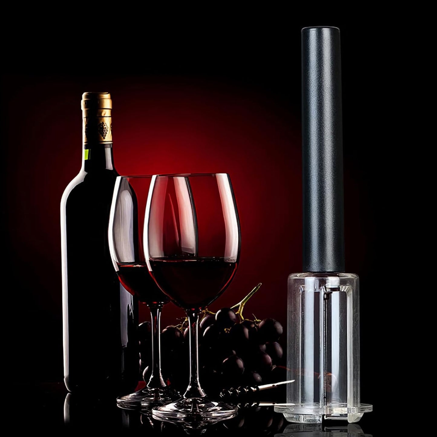 Weinöffnungsset, Luftdruck-Weinflaschenöffner