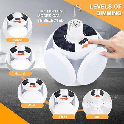 Praktische Solar Outdoor und Camping Lampe