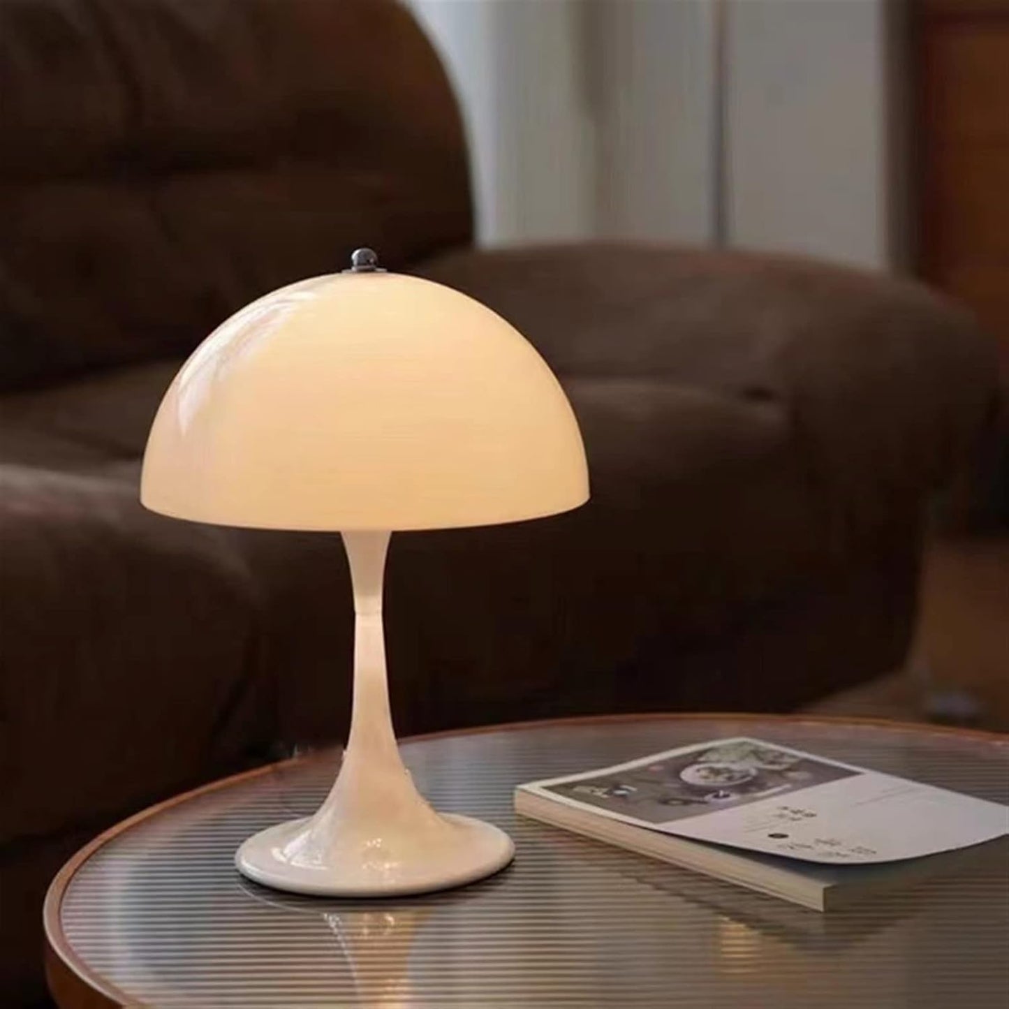 Bauhaus Mushroom Lampe – Wiederaufladbar, Elegant & Touch-Steuerung