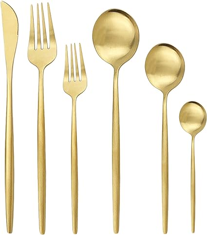 Garduru 36-teilige Edelstahl Besteckset – Elegantes & Langlebiges Design