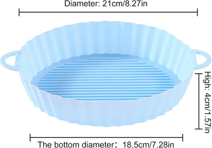 Silikon Air Fryer Einsatz – Antihaftbeschichtet, Wiederverwendbar und Leicht zu Reinigen