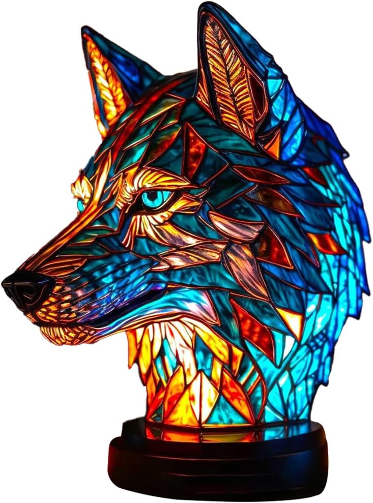 Premium & Elegante Glas Tierlampe | LumeArt