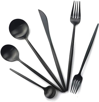 Garduru 36-teilige Edelstahl Besteckset – Elegantes & Langlebiges Design