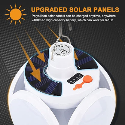 Praktische Solar Outdoor und Camping Lampe