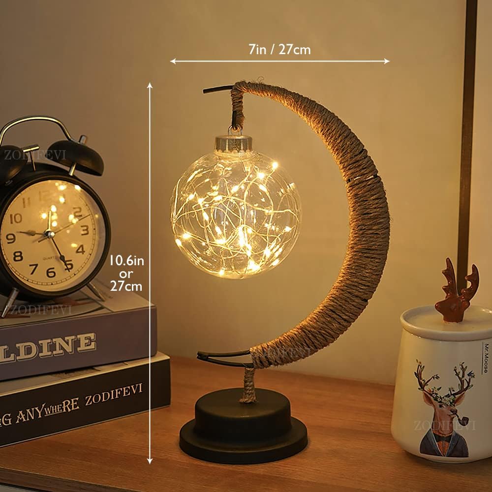 Tischlampe LED Mondlicht für Schlafzimmer