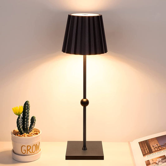 Stufenlose tragbare Tischlampe – Minimalistisches Design, 3-Farben dimmbar, wasserdicht