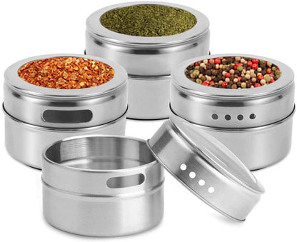 Set von Edelstahl Vorratsbehältern - HomyClass