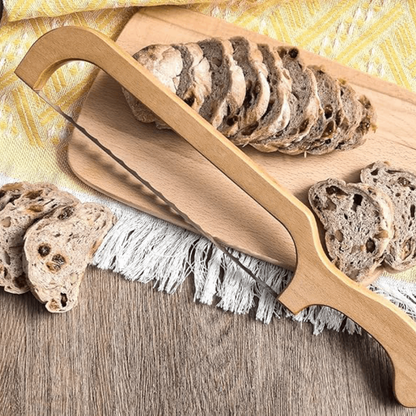 Ultimatives Artisan-Brotmesser – Gezahnte 10”-Klinge zum perfekten Schneiden von knusprigen Broten und Bagels, ergonomischer Griff