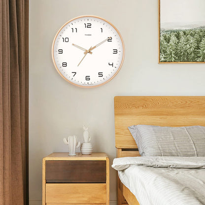 TimberTime – Stilvolle Wanduhr aus Holz mit lautlosem Werk für ein zeitloses Interieur