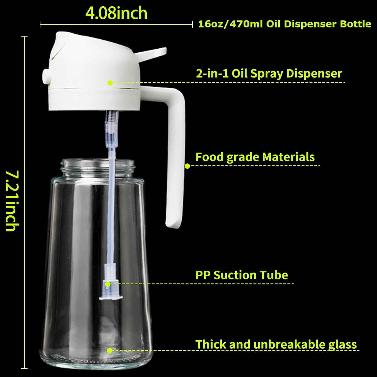 2 in 1 Ölspenderflasche